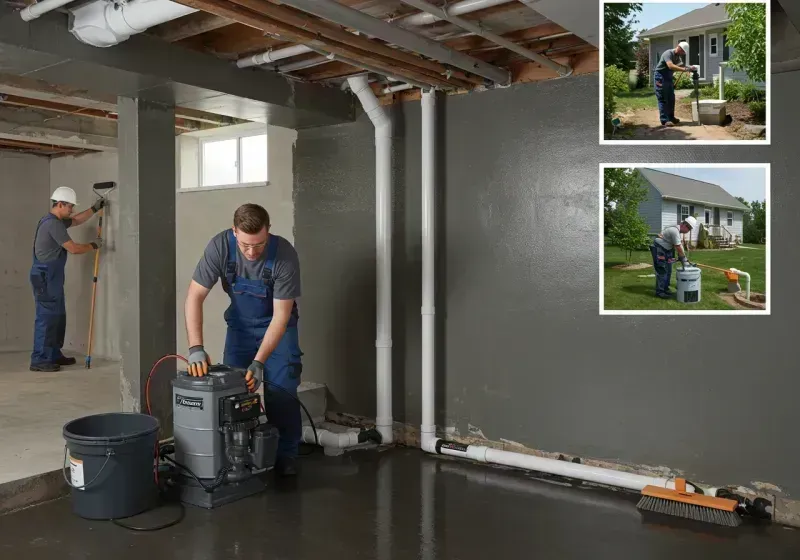 Basement Waterproofing and Flood Prevention process in Lehi, UT